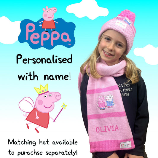 Ensemble bonnet et gants – Peppa Pig Girls Scarf Winter