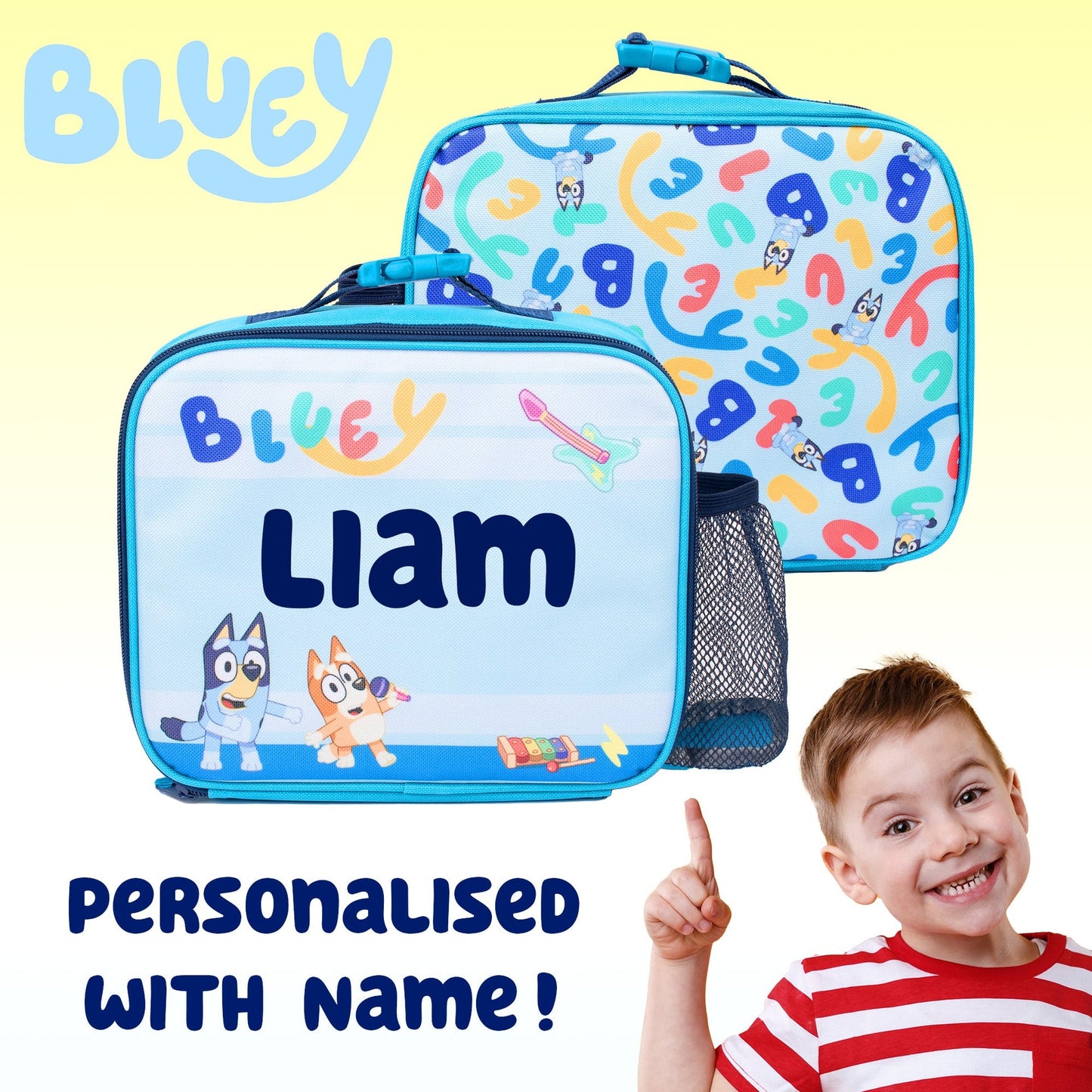 Sac repas – Bluey bleu
