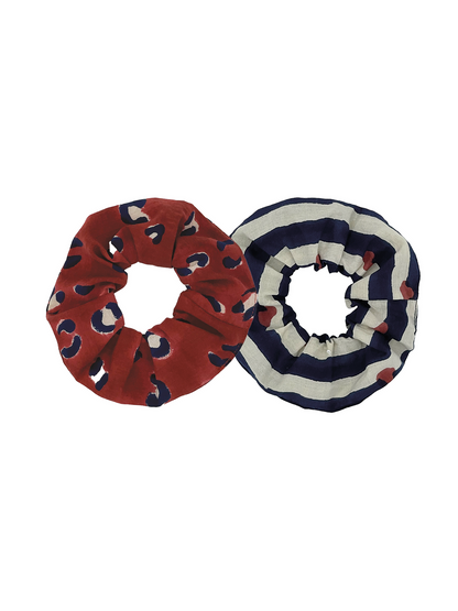 Set of 2 scrunchies - WOLF
