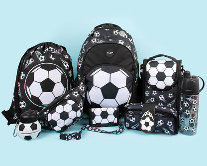 Strap Sacs repas – football noir
