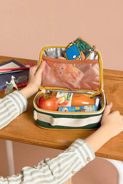 Lunchbag Kinder Elsa Dreifarbig Elektrisch Blau