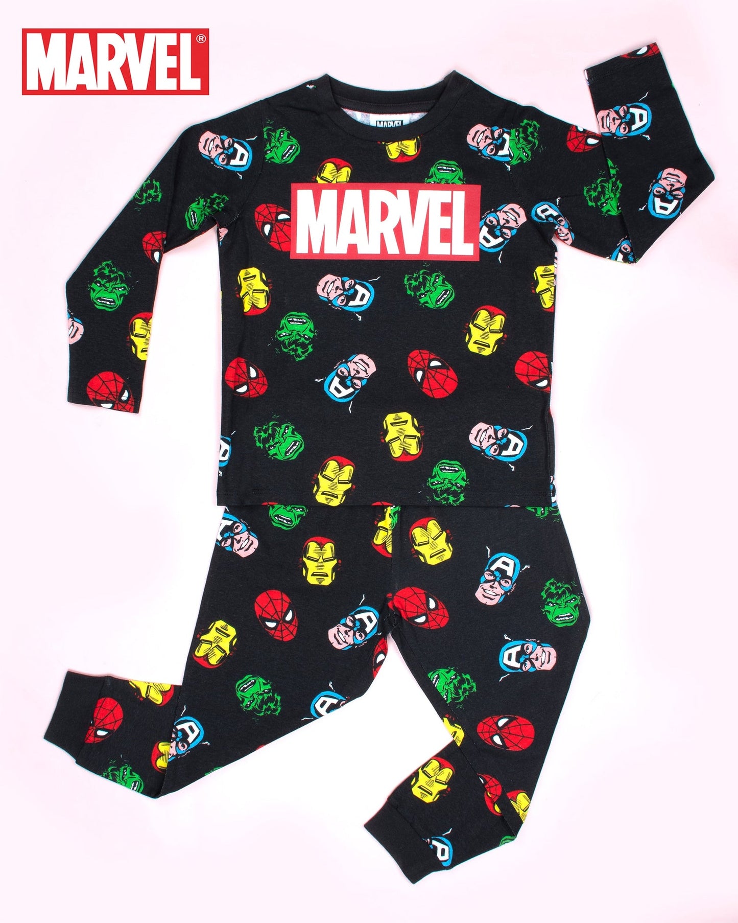 Marvel enfant Pyjama – noir