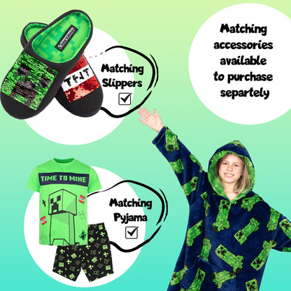 Minecraft Oversized Sweat à capuche Couverture