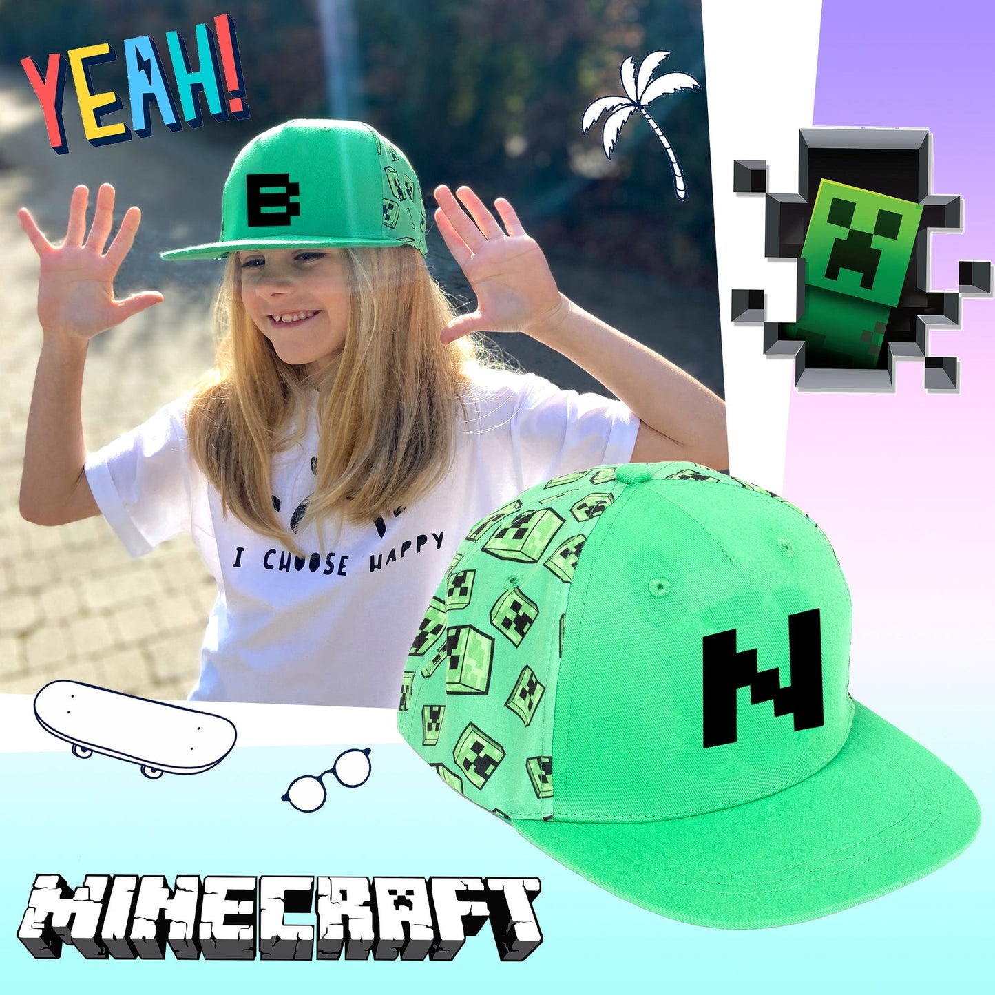 Minecraft Casquette