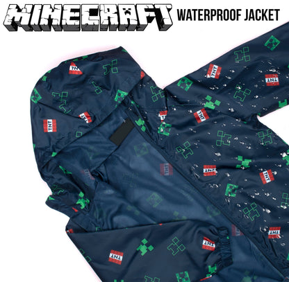 Veste imperméable Minecraft – Navy bleu Waterproof