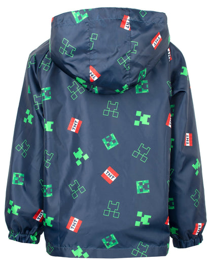 Veste imperméable Minecraft – Navy bleu Waterproof