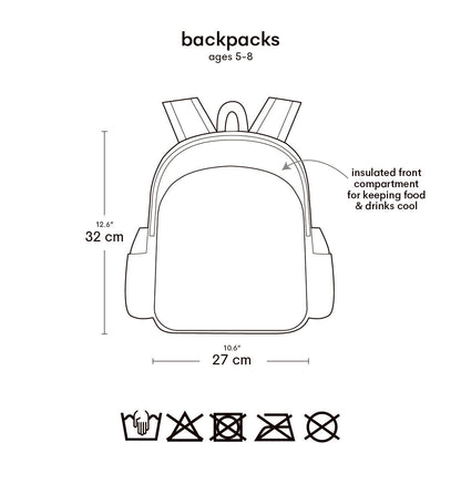 Sac à dos enfant - Espace – vue 5 – A Little Lovely Company