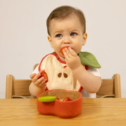 Pepa la Pomme – Ensemble bol et cuillère bébé – vue produit 3