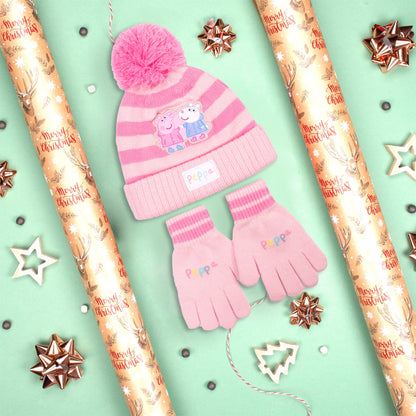 Peppa Pig Children's Winter Hat & Gloves Set