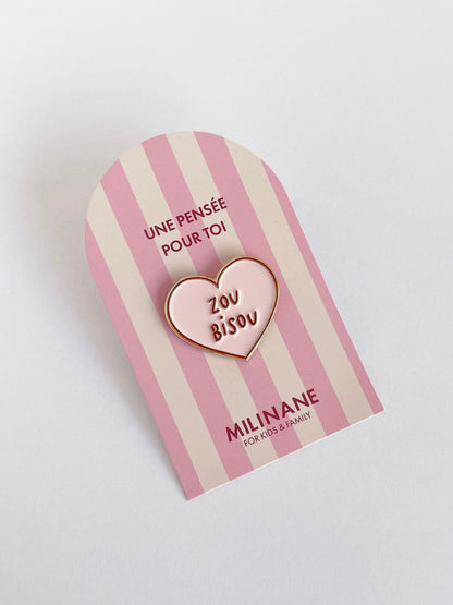 Enamel Pin - CAPUCINE