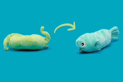 Peluche réversible Bubblet le poisson/pois – Flipetz – vue 15