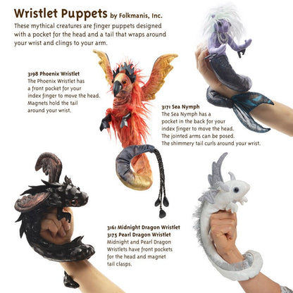 Marionnette-bracelet à doigt Oiseau de feu