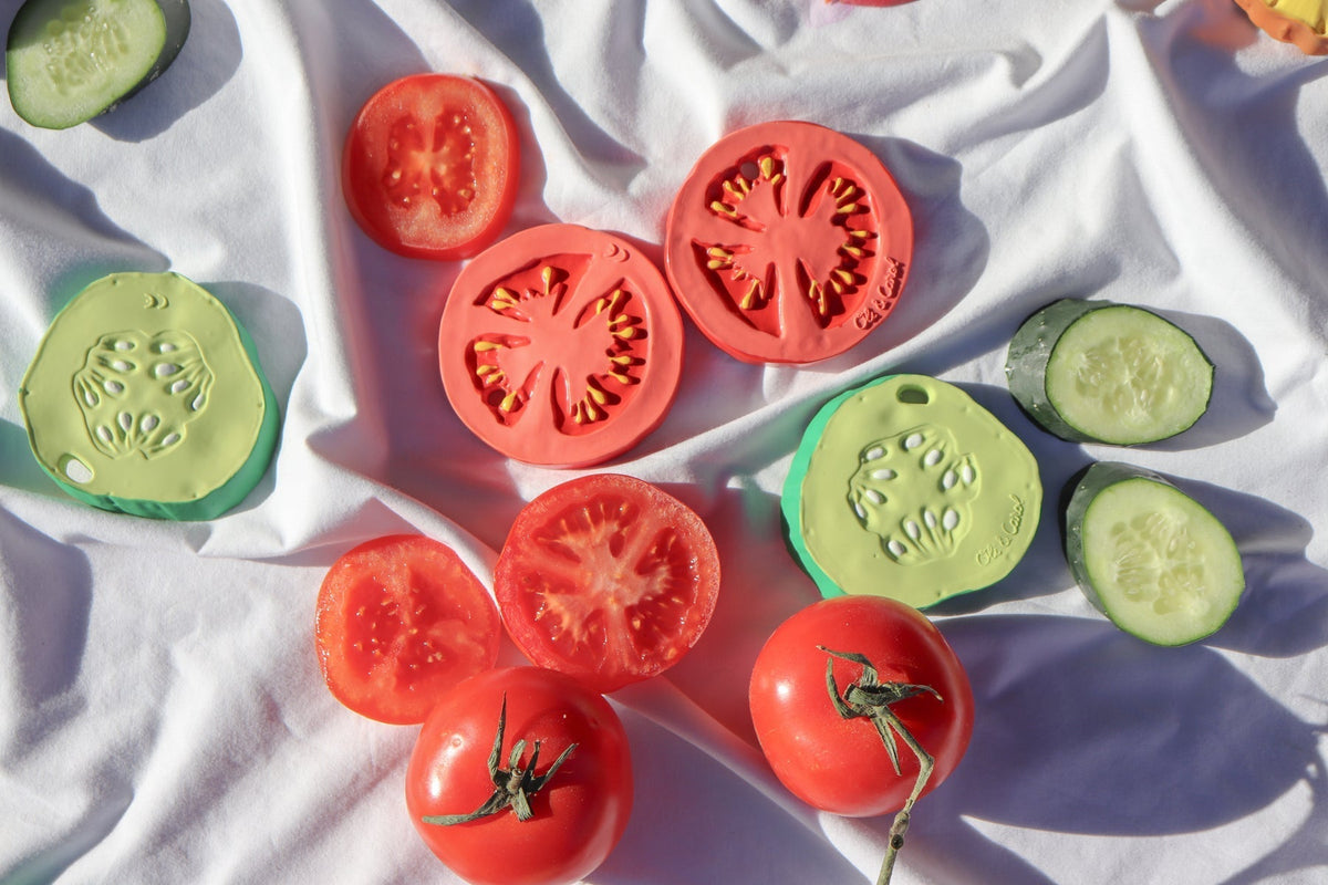 Renato la Tomate – Jouet de dentition bébé – vue produit 6