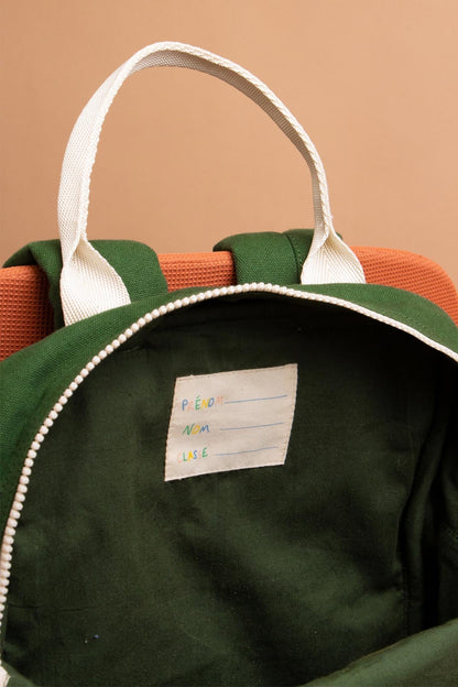 Rucksack Arthur Dreifarbig Elektrisches Blau