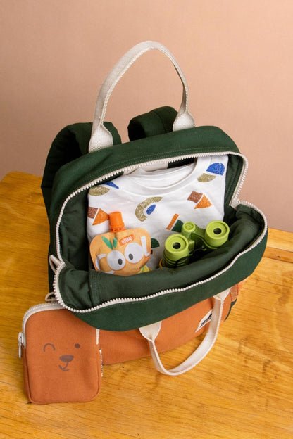 Rucksack Arthur Dreifarbig Elektrisches Blau