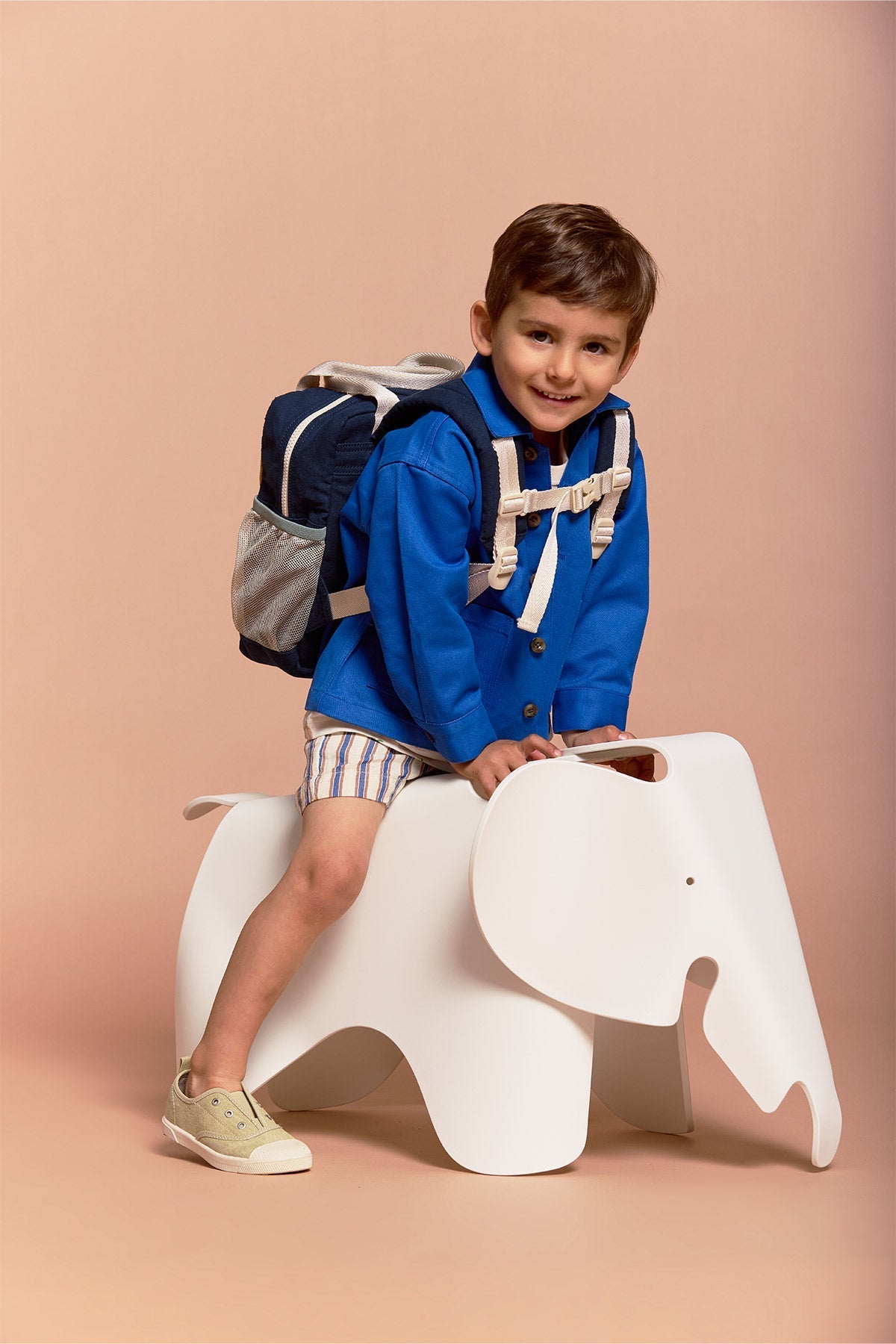 Rucksack Arthur Dreifarbig Safran