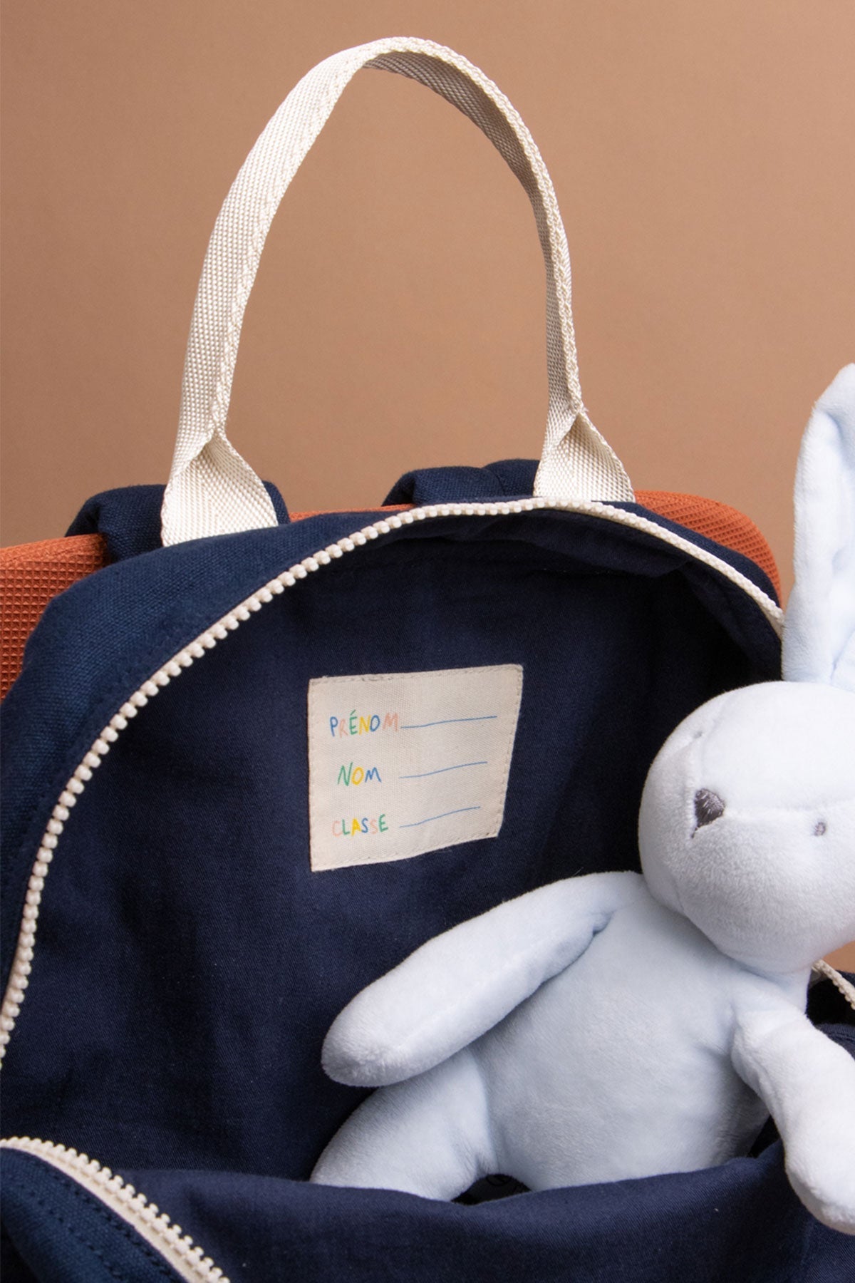 Rucksack Arthur Dreifarbig Kariert