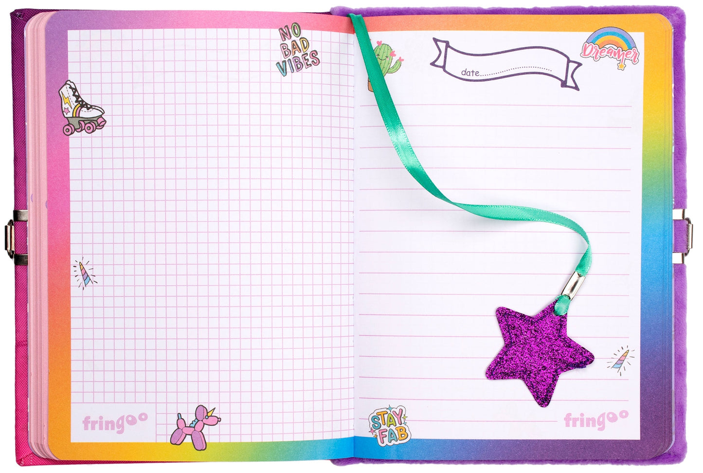 Pailleté Journal secret – Heart