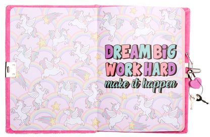 3D Journal secret – rose licorne Wings