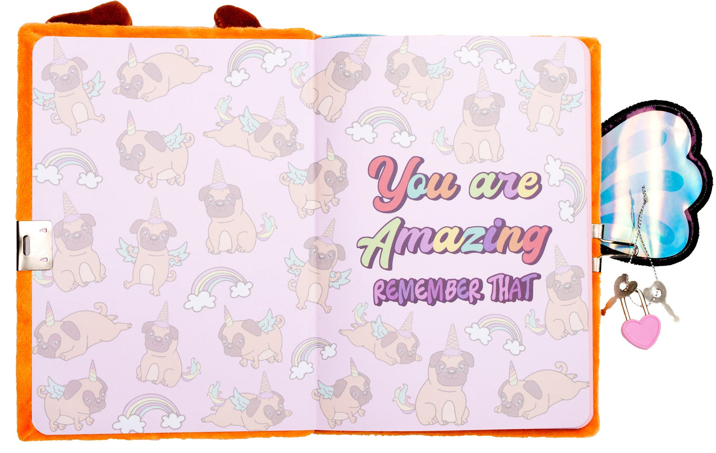 3D Secret Diary - Pug Wings
