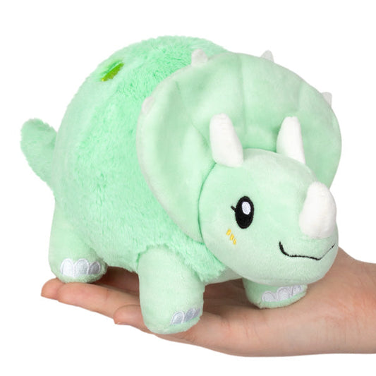 Squishable Snacker Plush – Triceratops