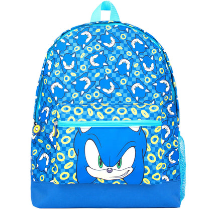 Sonic the Hedgehog enfant Sac à dos — sac à dos scolaire officiel with Your Child's Name