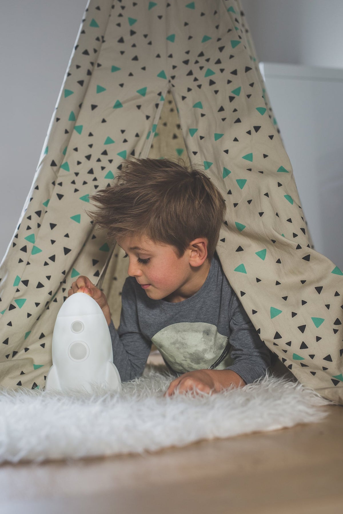 Rocket night light