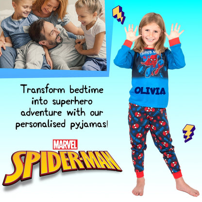 Marvel Spider-Man Christmas Pyjama-bleu