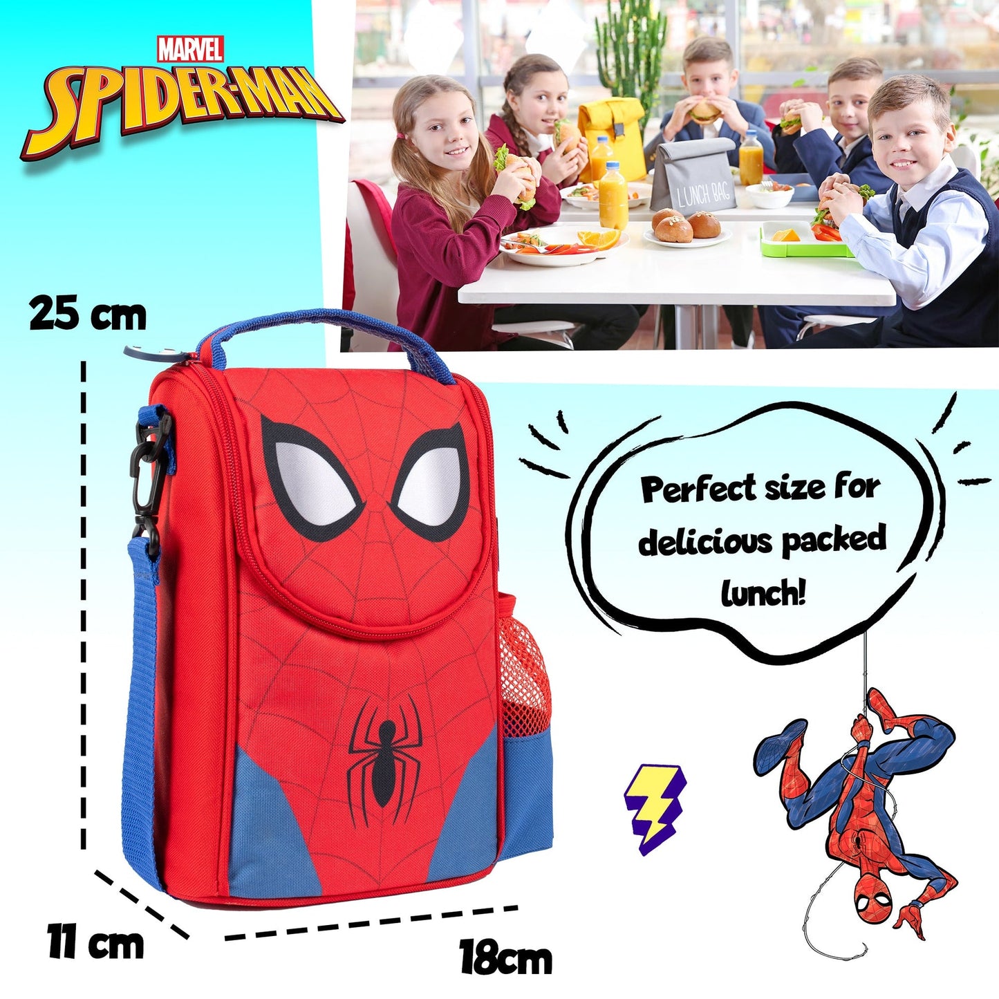 Spider-Man Sac repas 3D