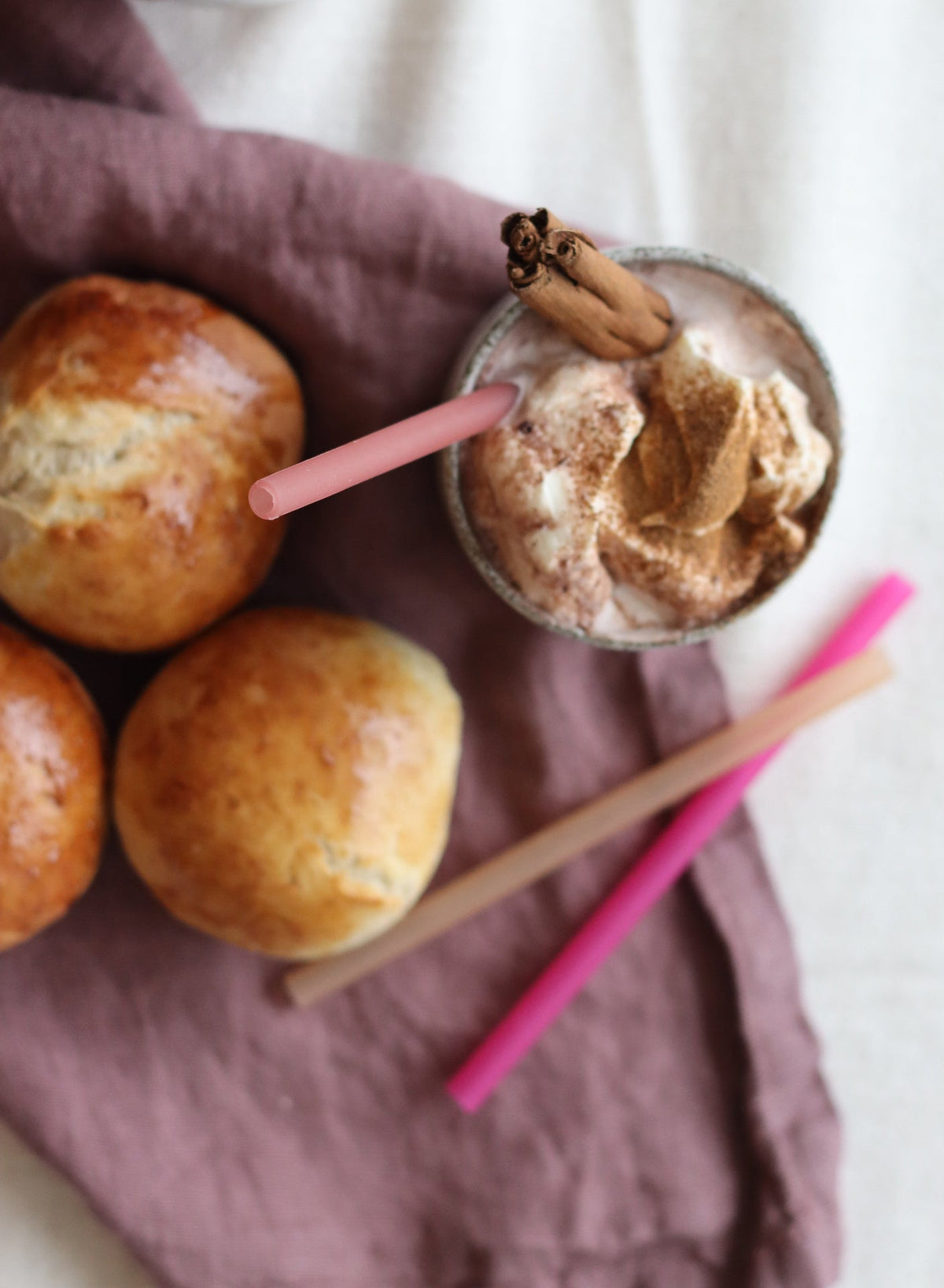 Set of 6 Children's Straws By Lille Vilde
