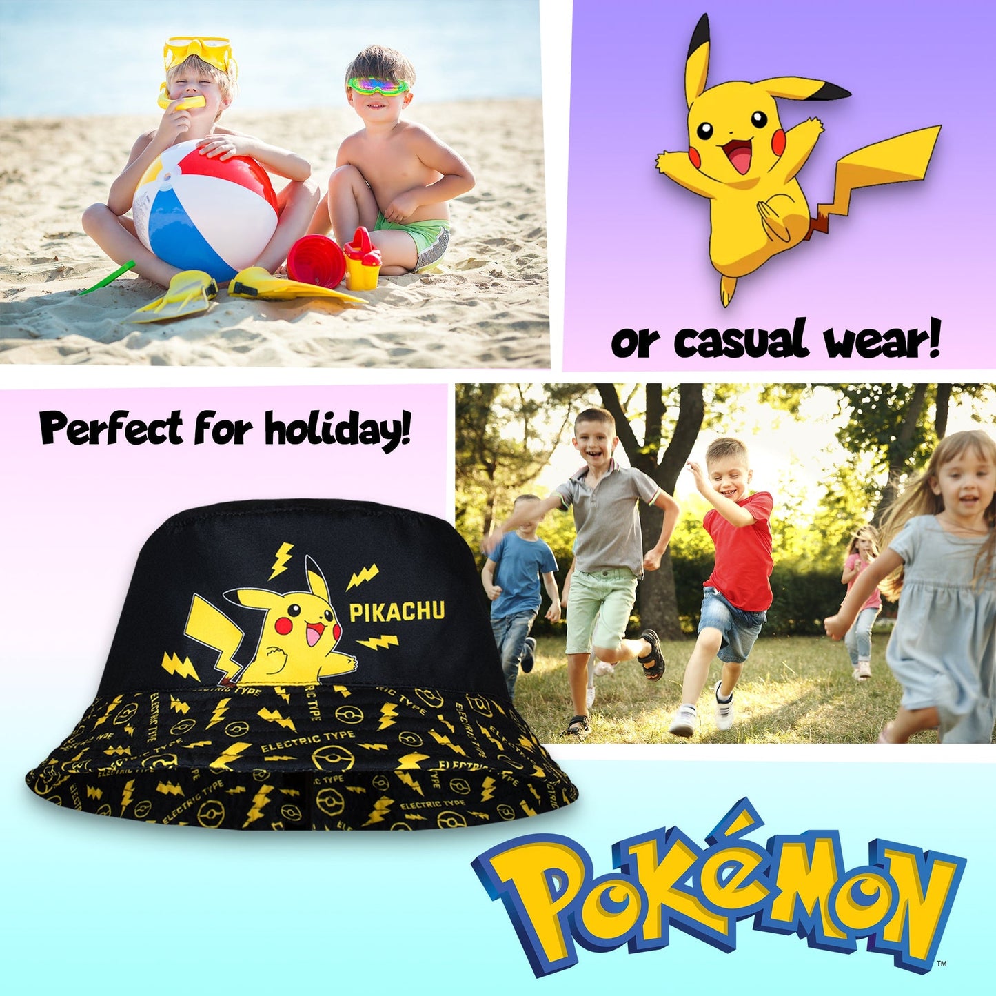 Pikachu Bucket Hat