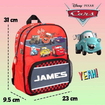 Disney Cars enfant Sac à dos Lightning McQueen rouge