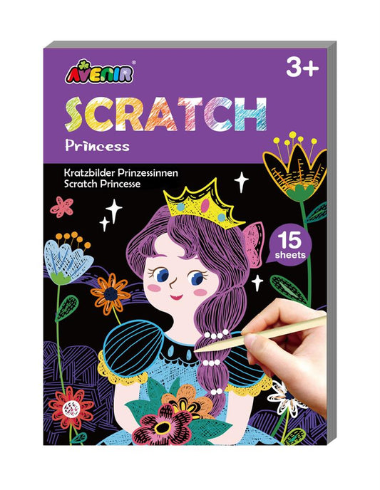 Mini Scratch Book - Princesses