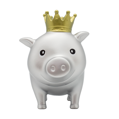 Crown Silver Pig