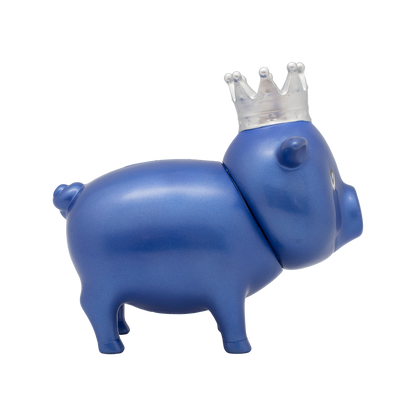 Crown Blue Diamond Pig