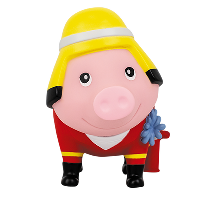 Feuerwehrmann Schwein