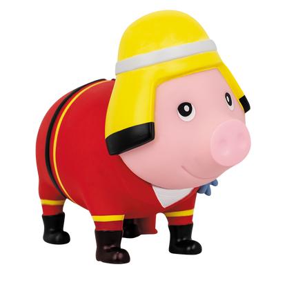 Feuerwehrmann Schwein