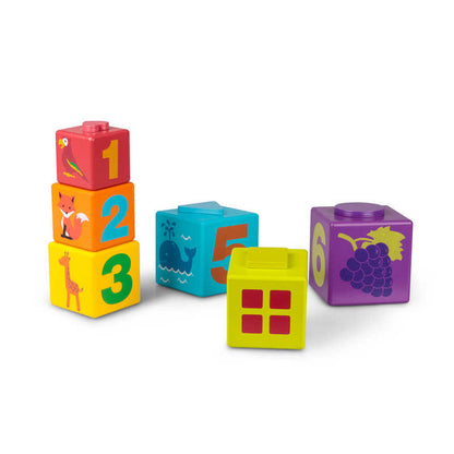 Cubes de Construction Empilables