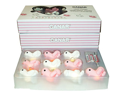 Guirlande Lumineuse Canard Rose Canar - OFCK.fr