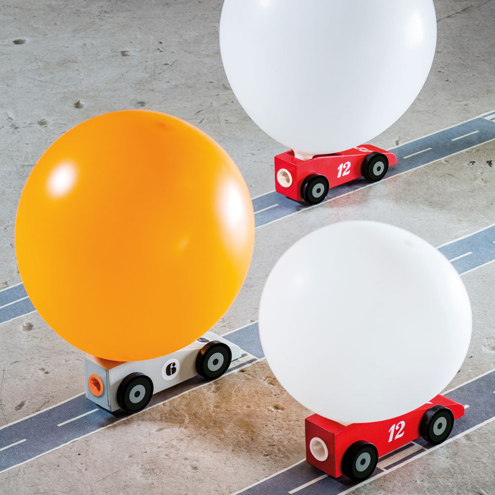 Voiture Ballon Racer - Orangestar