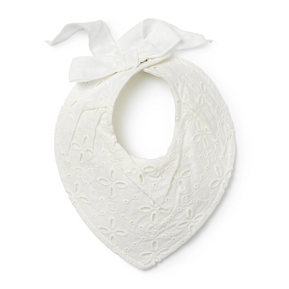 Bavoir Bandana Broderie Anglaise Elodie Details - OFCK.fr