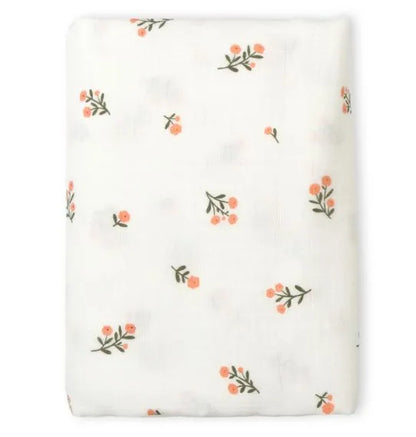 Lange Coton Bio XL Petites Fleurs A Little Lovely Company - OFCK.fr