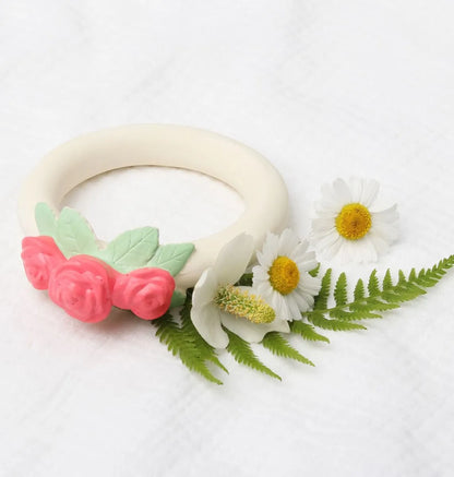 Rose buttons dentition ring