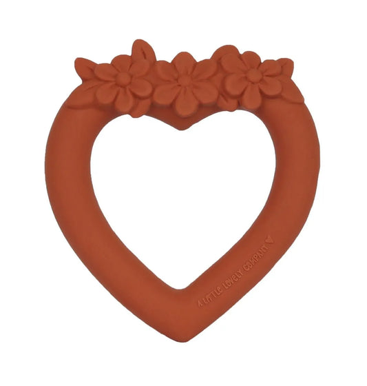 Terracotta Heart Dentition Ring